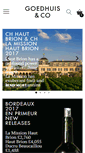 Mobile Screenshot of goedhuis.com